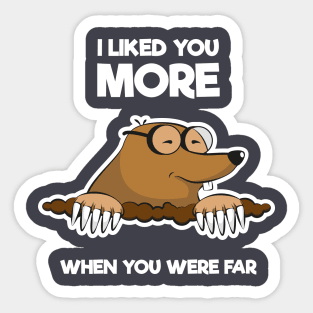 From far Sticker